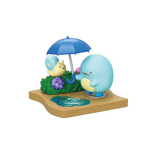 Sumikkogurashi Walking On a Rainy Day