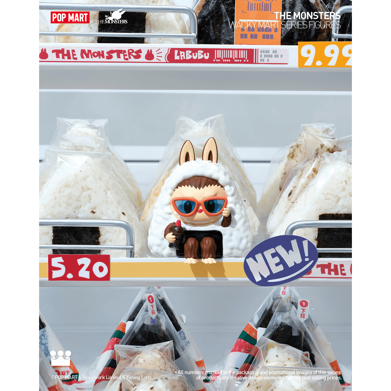 THE MONSTERS Wacky Mart Series