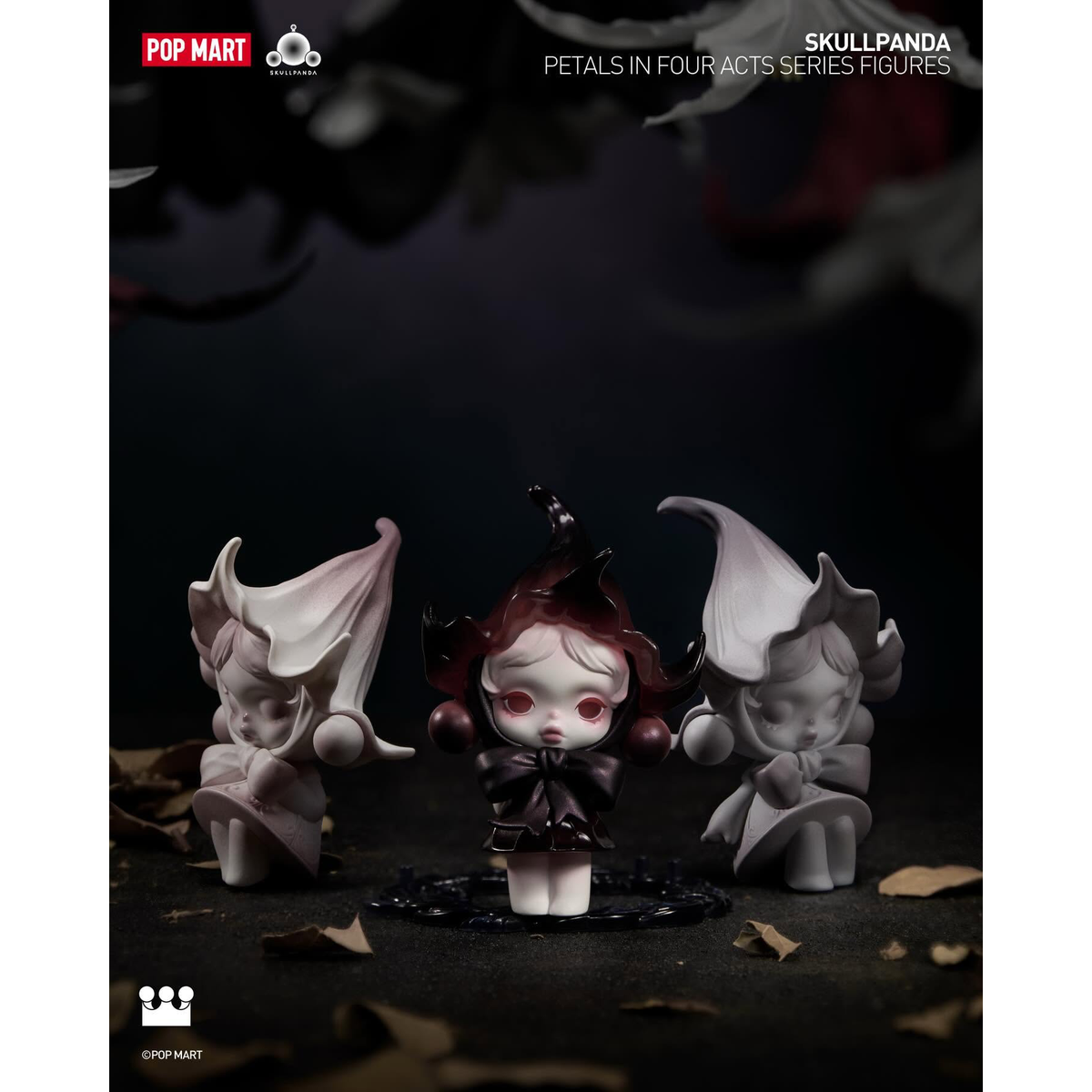 SKULLPANDA Petals of Four Acts Series