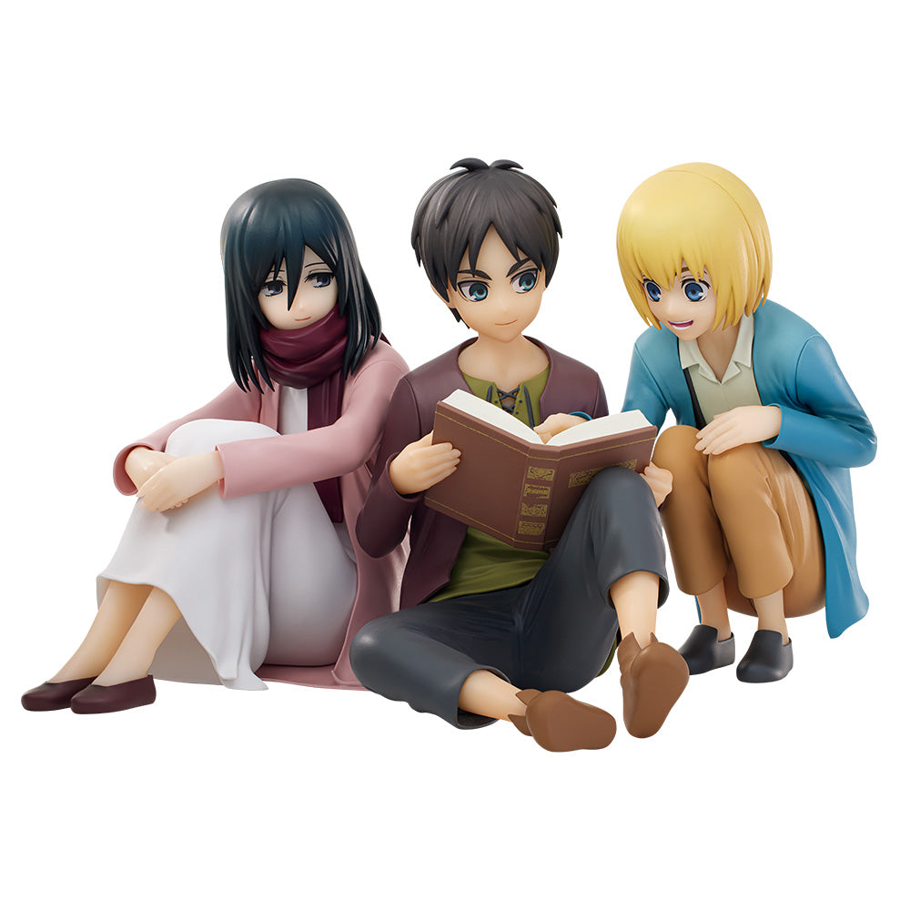 Attack on Titan -Rumbling- Prize A - Mikasa, Eren & Armin Childhood