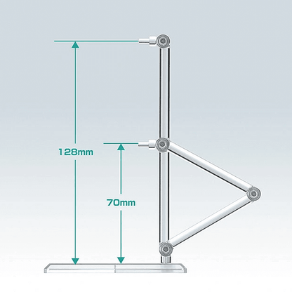The Simple Stand x3 (for Figures & Models) Hex Type