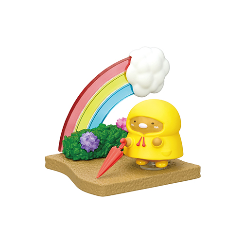 Sumikkogurashi Walking On a Rainy Day