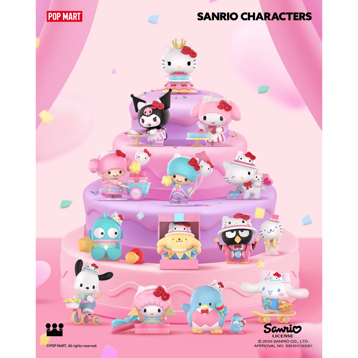 Sanrio Characters Hello Kitty 50th Anniversary Series