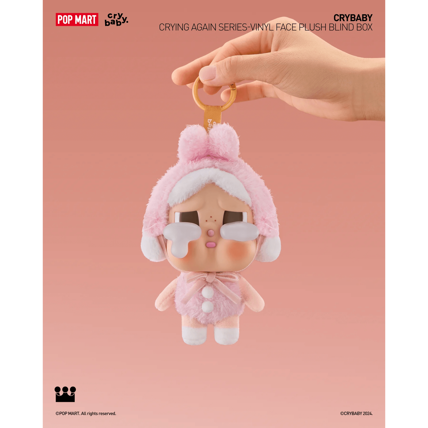 CRYBABY Crying Again Series Vinyl Face Plush