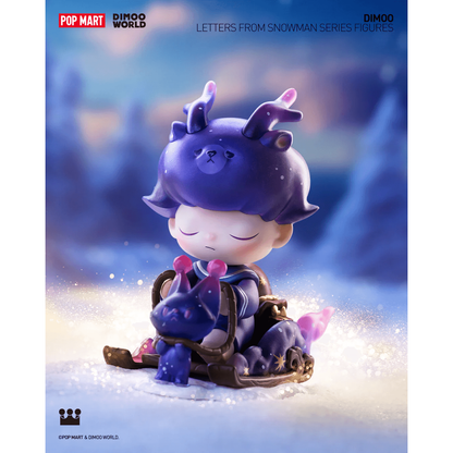DIMOO Letter's From Snowman Series