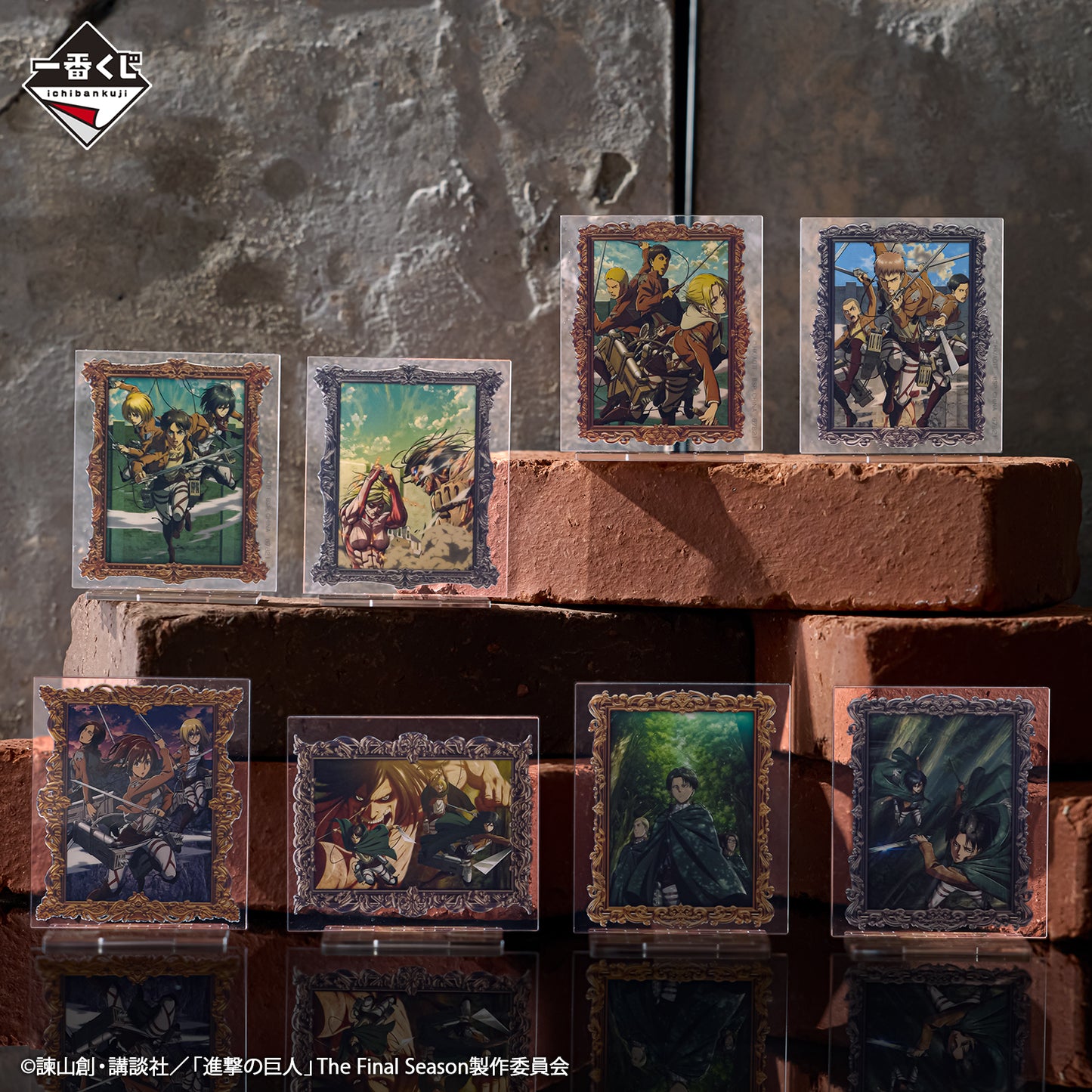 Attack on Titan -The World Outside the Walls- Prize E - Acrylic Stand