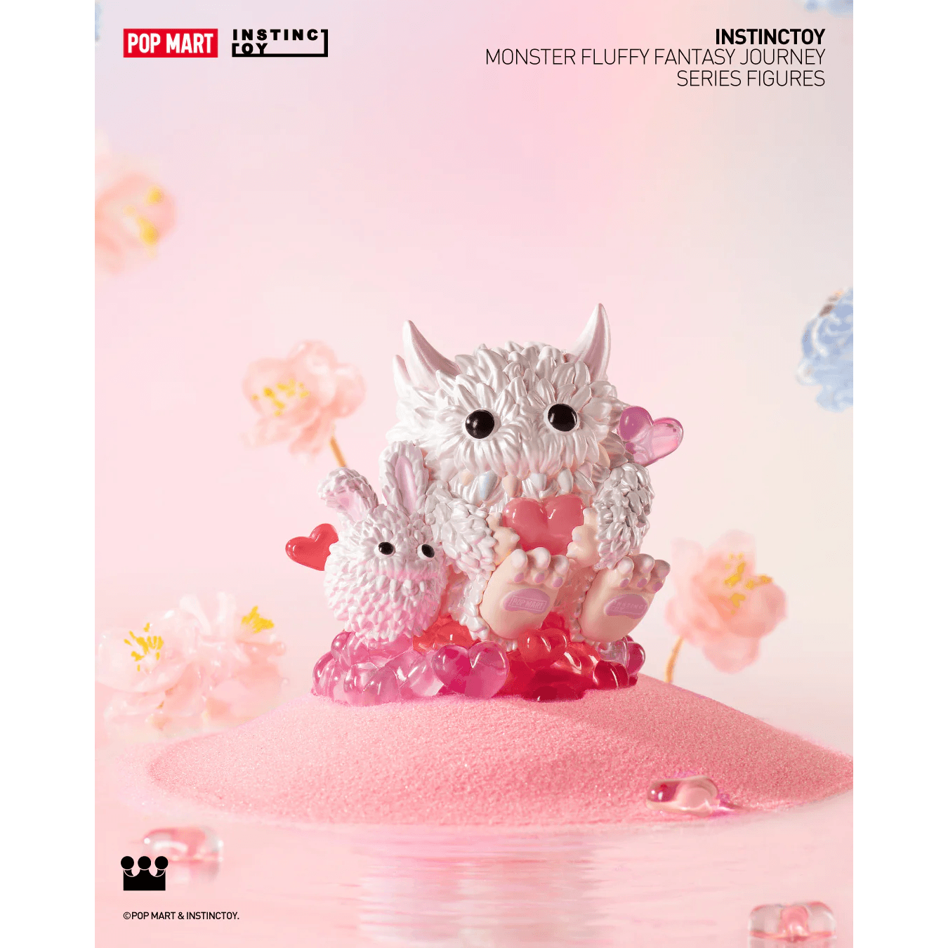 INSTINCTOY Monster Fluffy Fantasy Journey Series