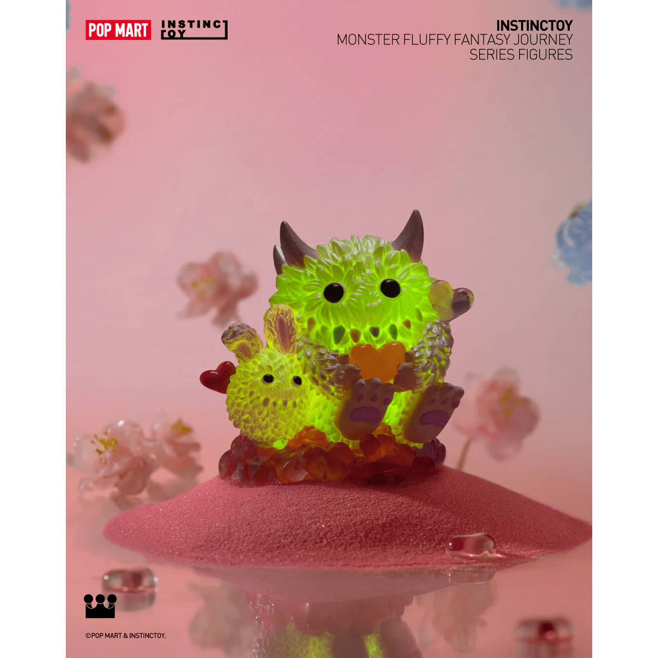 INSTINCTOY Monster Fluffy Fantasy Journey Series