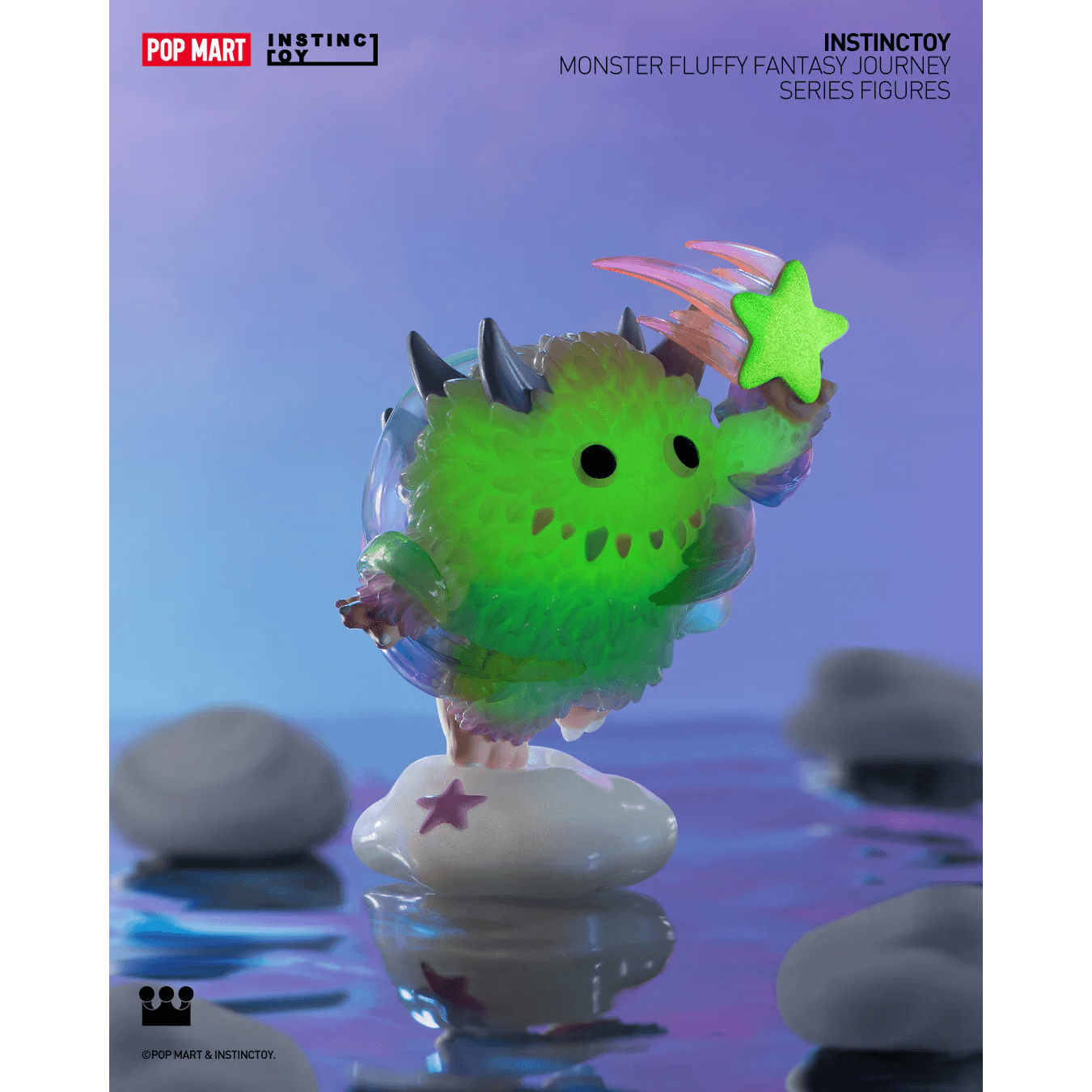 INSTINCTOY Monster Fluffy Fantasy Journey Series