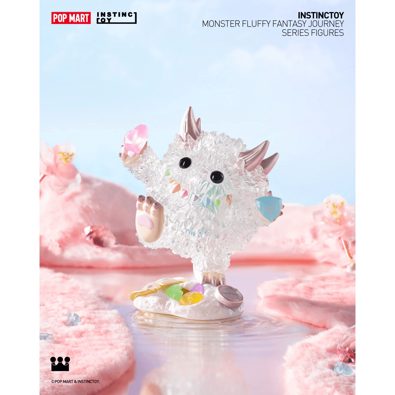 INSTINCTOY Monster Fluffy Fantasy Journey Series