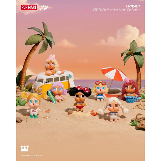 CRYBABY Vacation Mode On Series Vinyl Plush Pendant