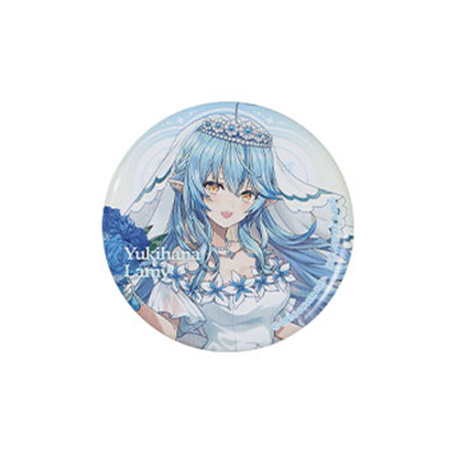 Hololive -Wedding Dress Style- Can Badge Pin