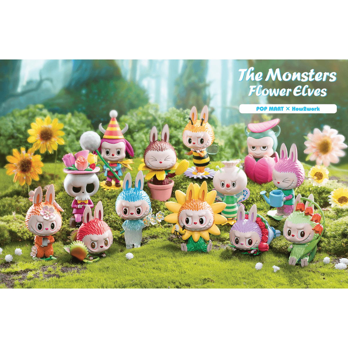 THE MONSTERS Flower Elves Series