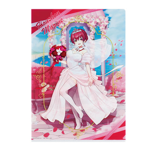 Hololive -Wedding Dress Style- Clear File and Sticker