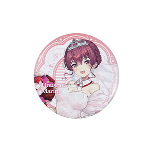 Hololive -Wedding Dress Style- Can Badge Pin