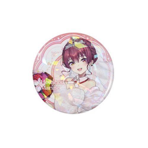 Hololive -Wedding Dress Style- Can Badge Pin