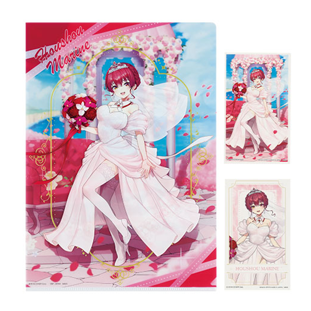 Hololive -Wedding Dress Style- Clear File and Sticker
