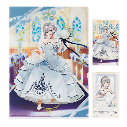 Hololive -Wedding Dress Style- Clear File and Sticker