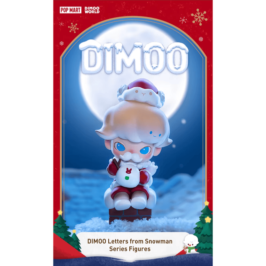 DIMOO Letter's From Snowman Series