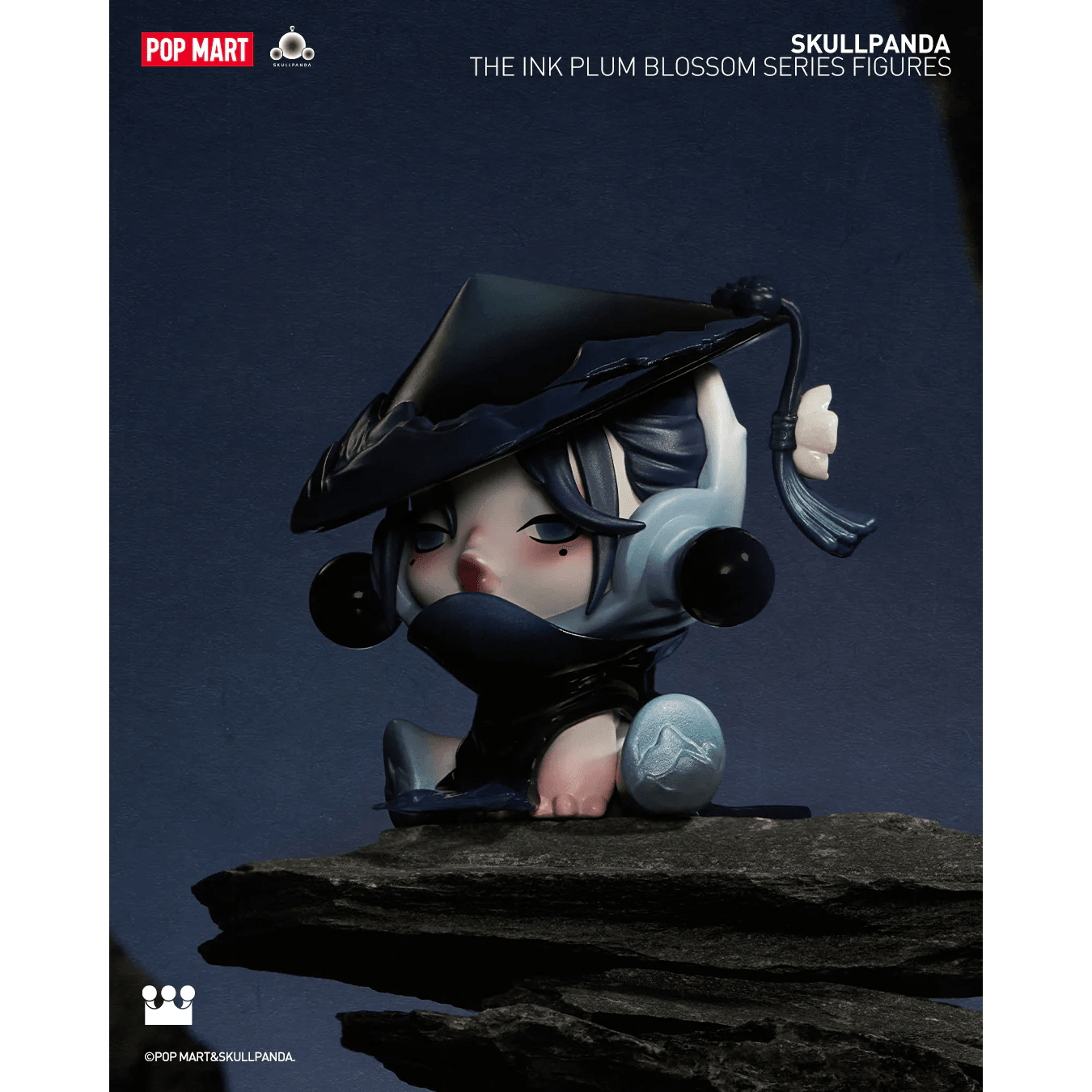 SKULLPANDA The Ink Plum Blossom Series