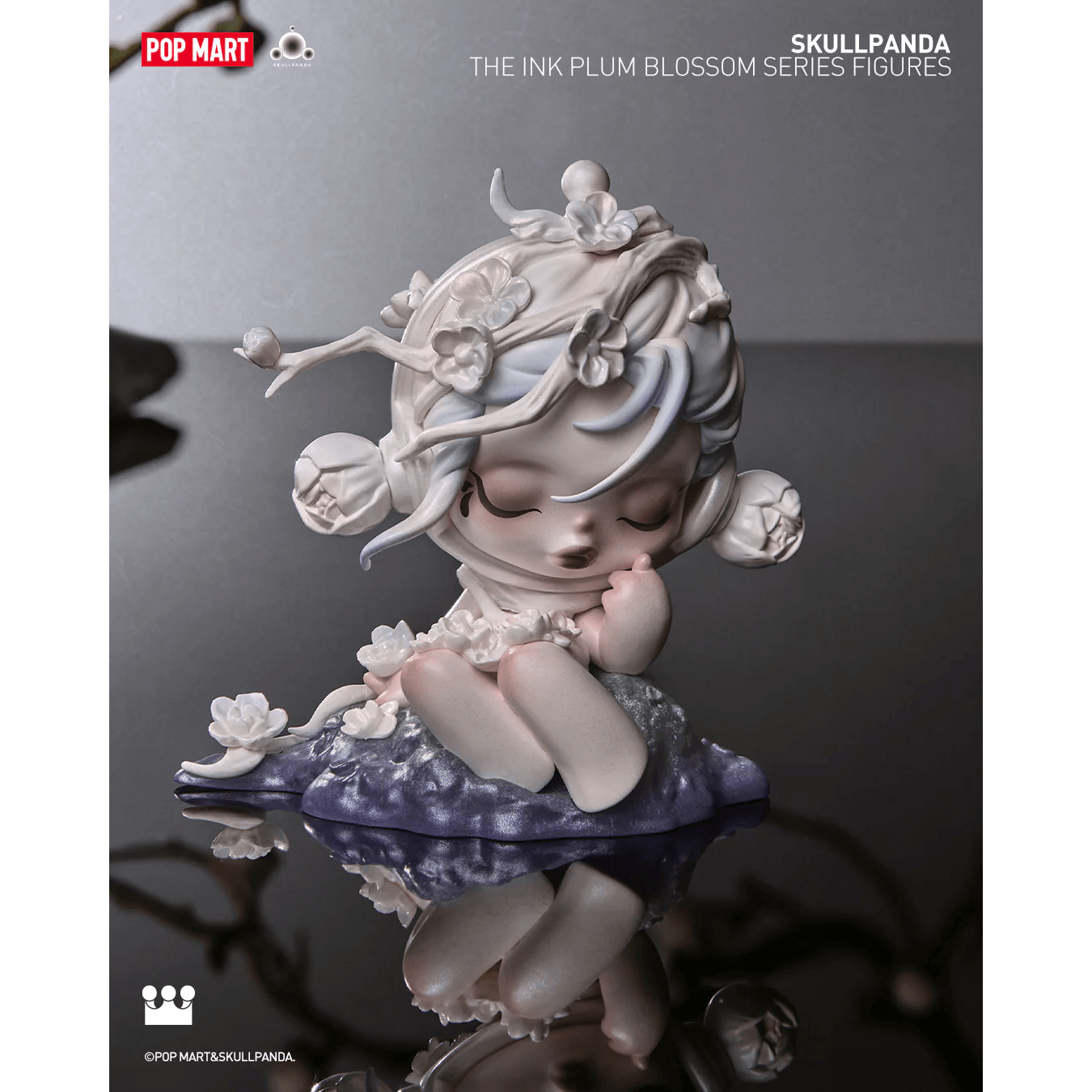 SKULLPANDA The Ink Plum Blossom Series