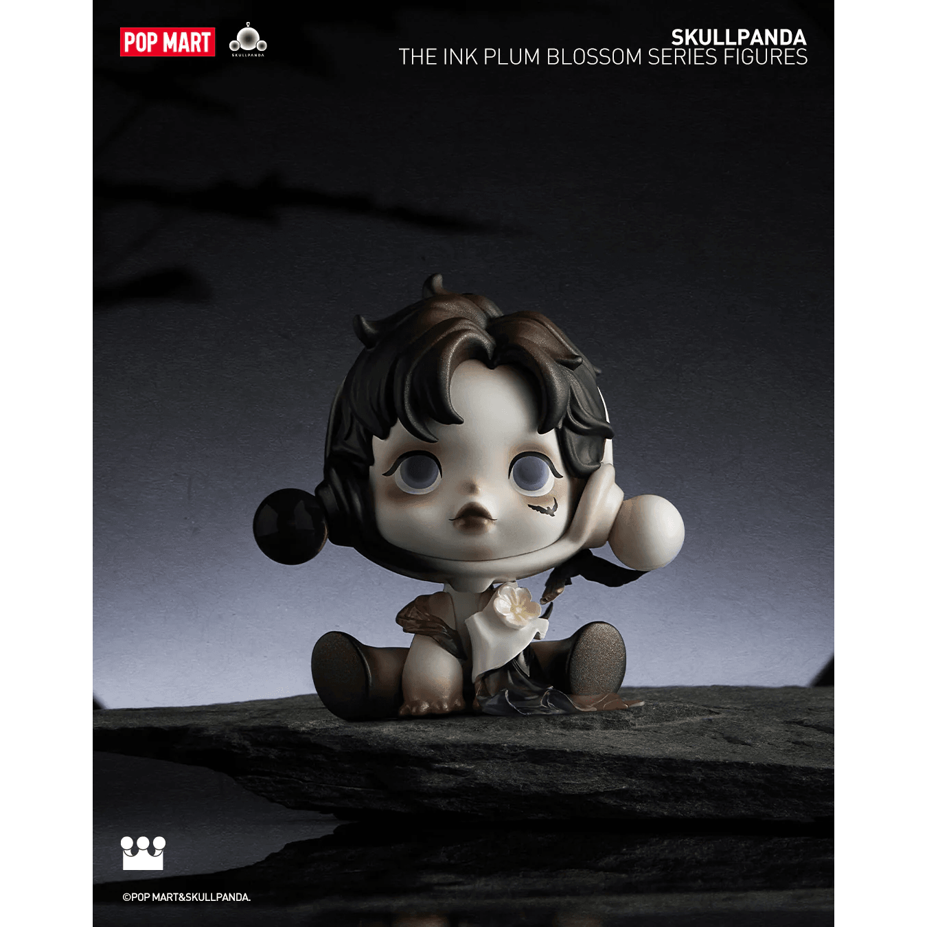 SKULLPANDA The Ink Plum Blossom Series