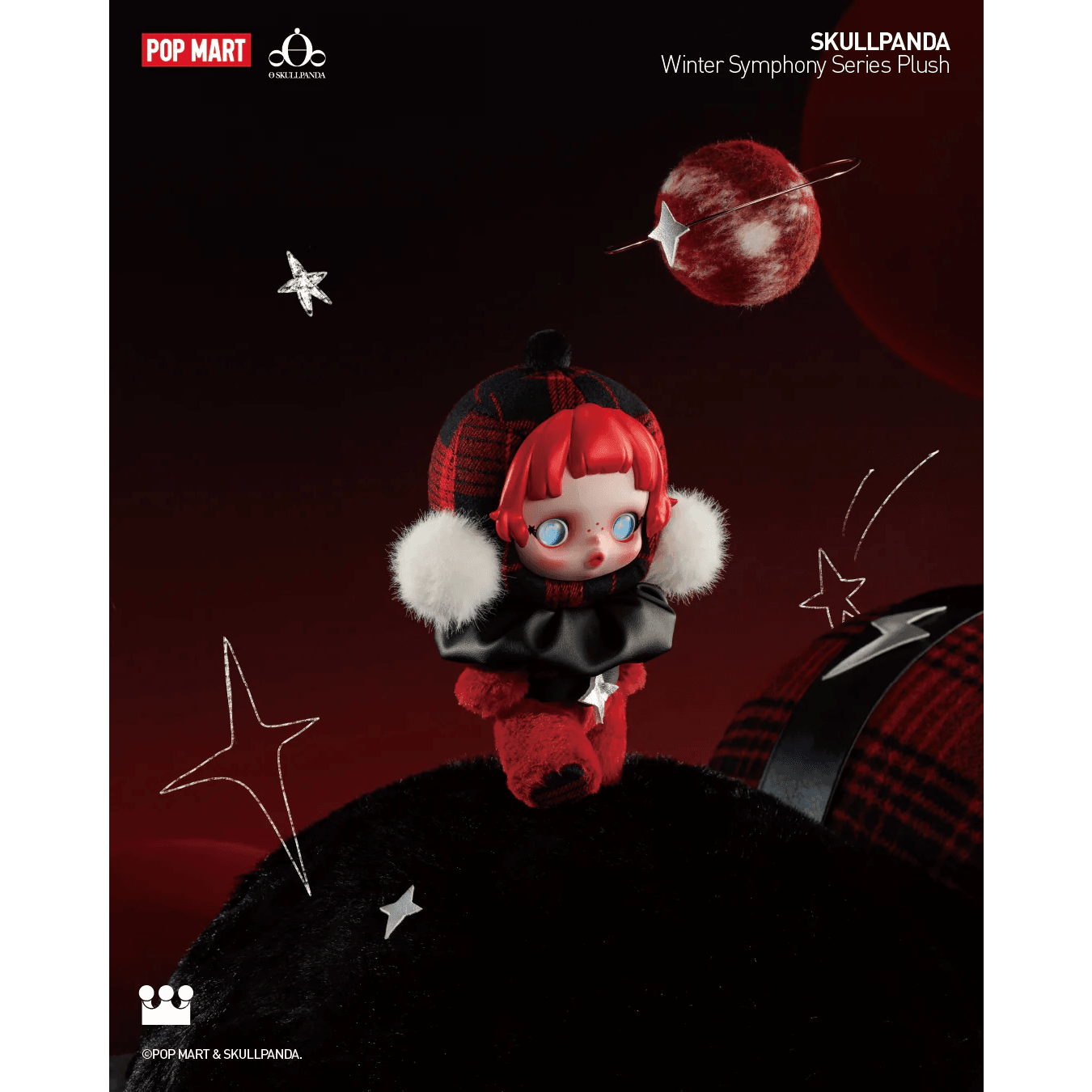 SKULLPANDA Winter Symphony Series Plush