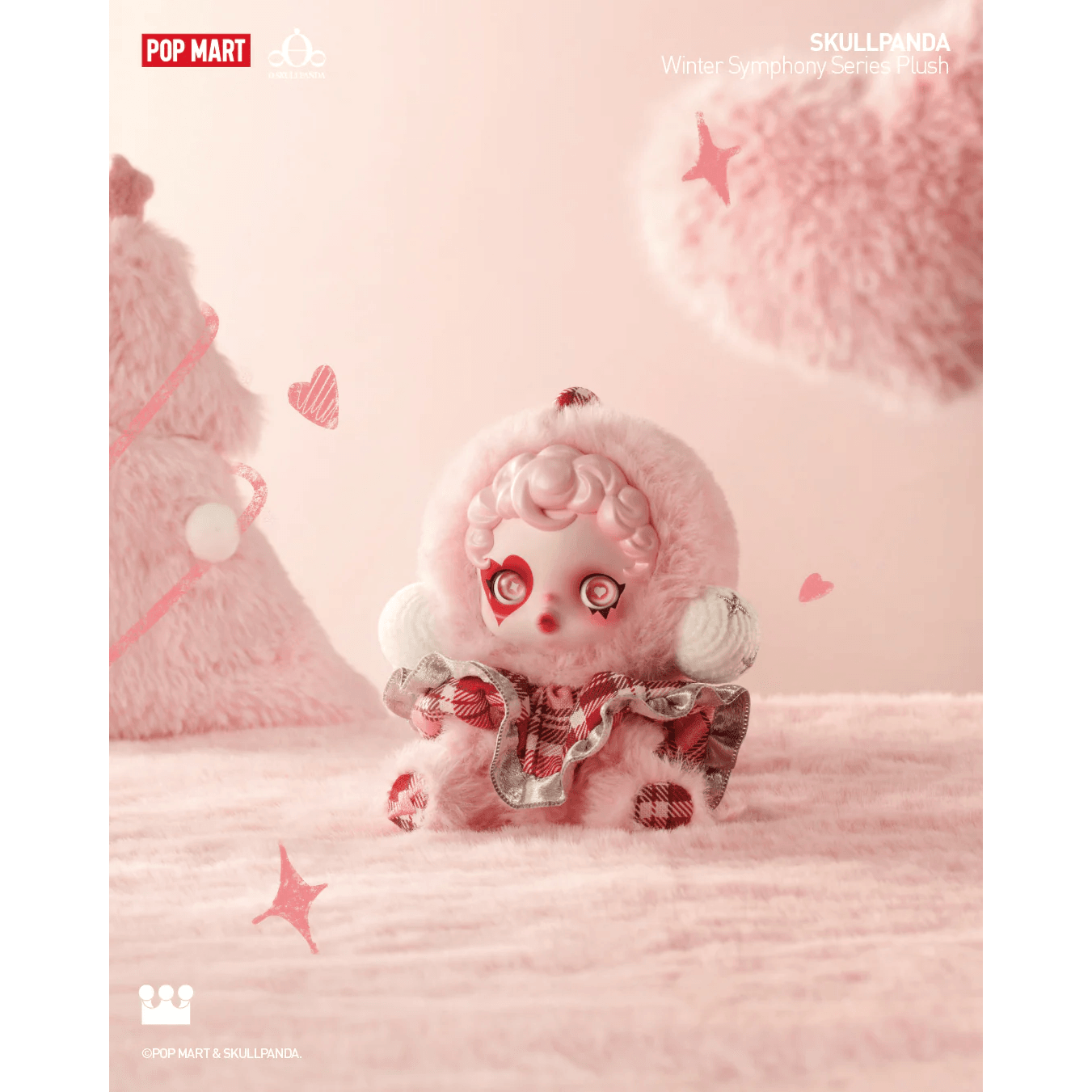 SKULLPANDA Winter Symphony Series Plush