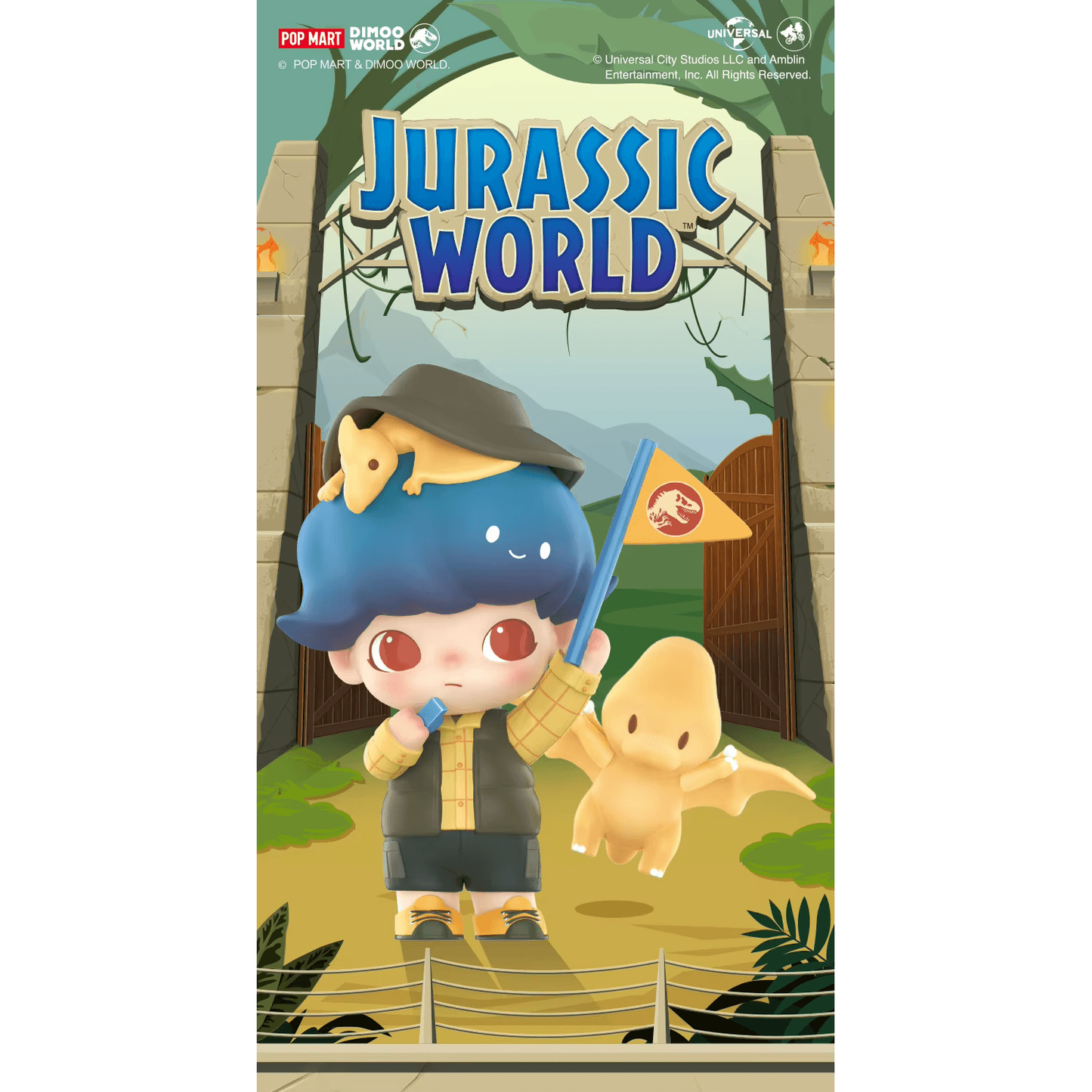 DIMOO Jurassic Park Series