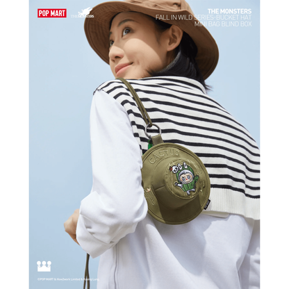 THE MONSTERS Fall in Wild Series Bucket Hat Mini Bag