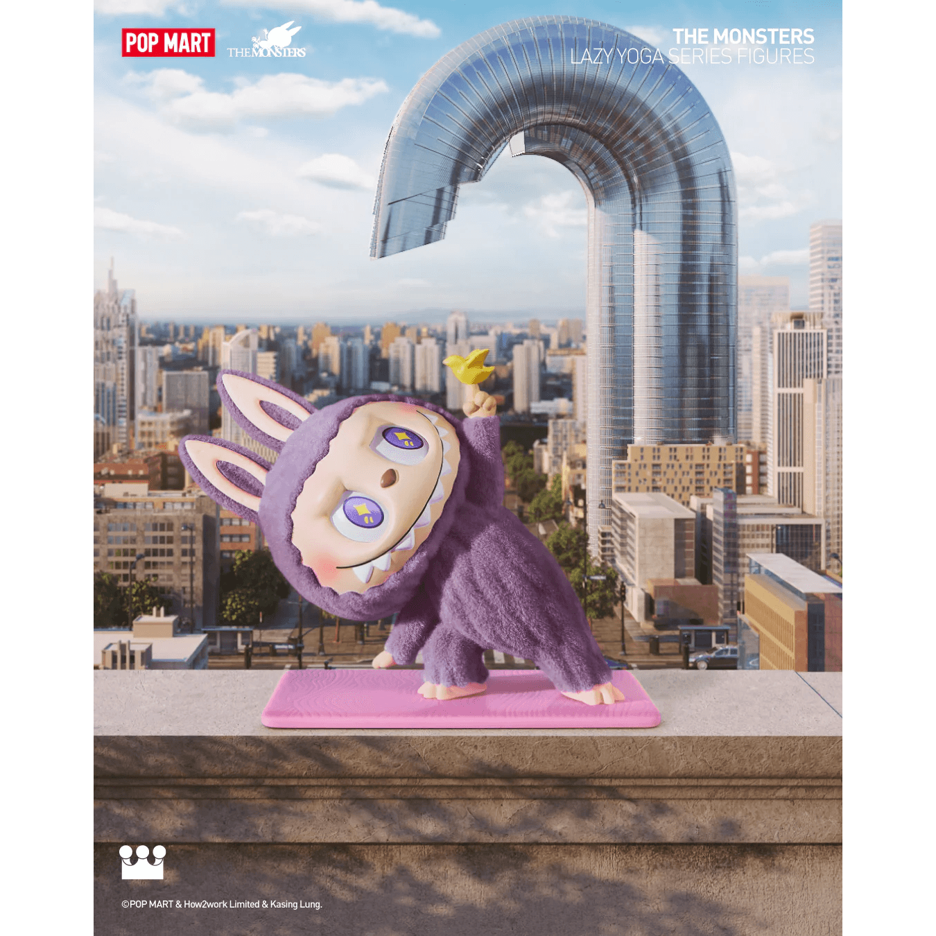 THE MONSTERS Lazy Yoga Series