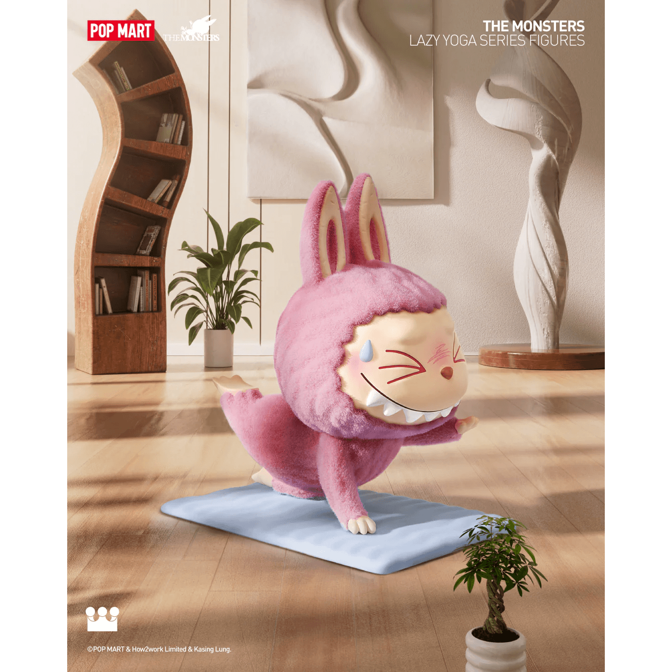 THE MONSTERS Lazy Yoga Series