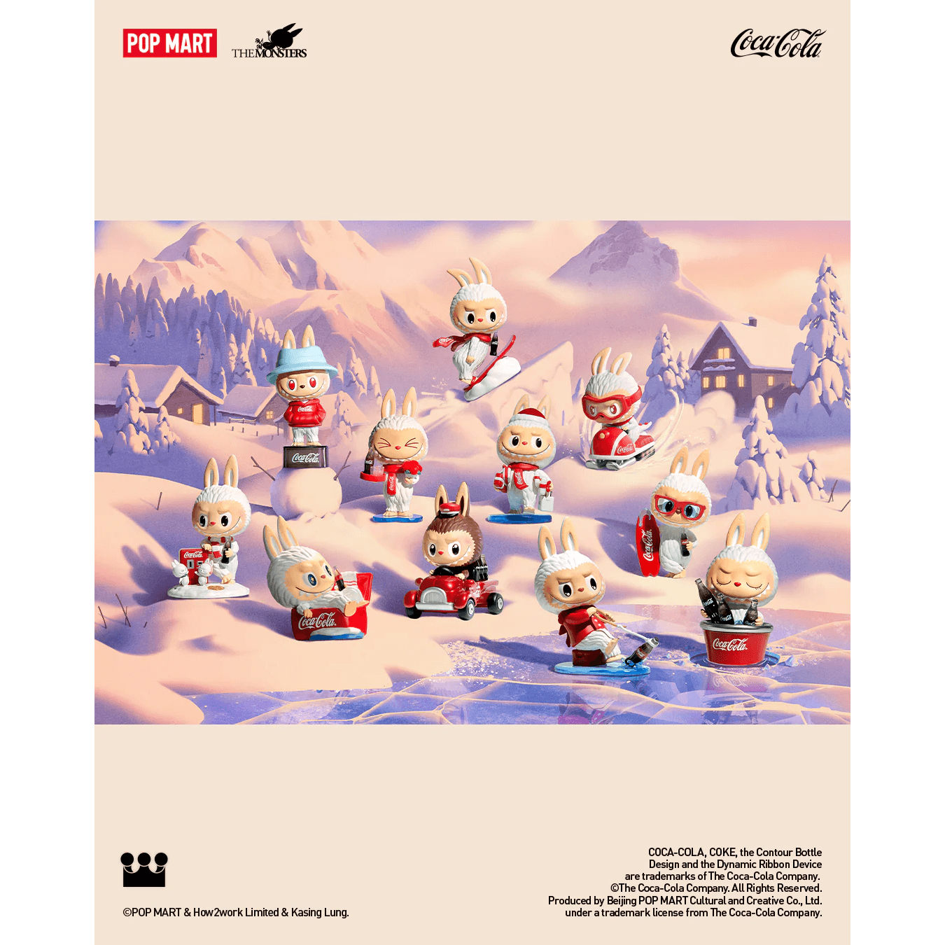THE MONSTERS COCA-COLA Series