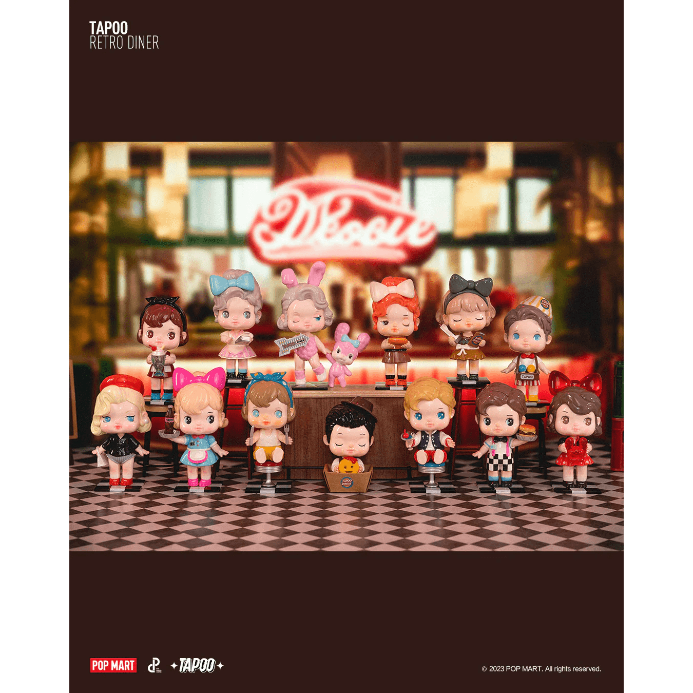 TAPOO Retro Diner Series