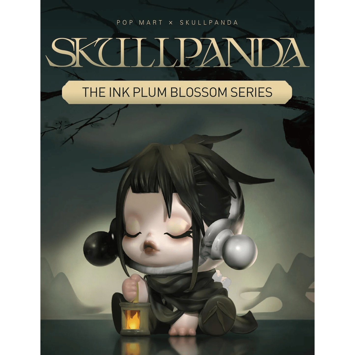 SKULLPANDA The Ink Plum Blossom Series