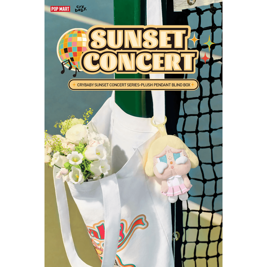 CRYBABY Sunset Concert Series Plush Pendant