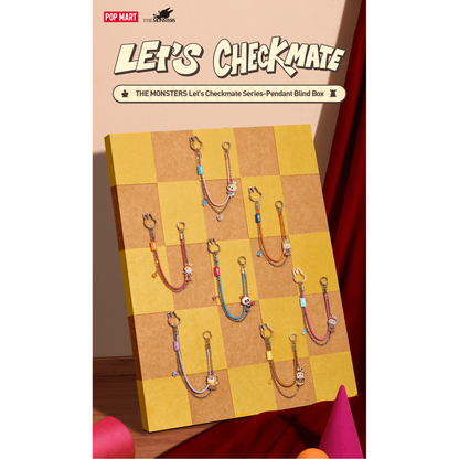 THE MONSTERS Let's Checkmate Series Pendant
