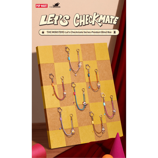 THE MONSTERS Let's Checkmate Series Pendant