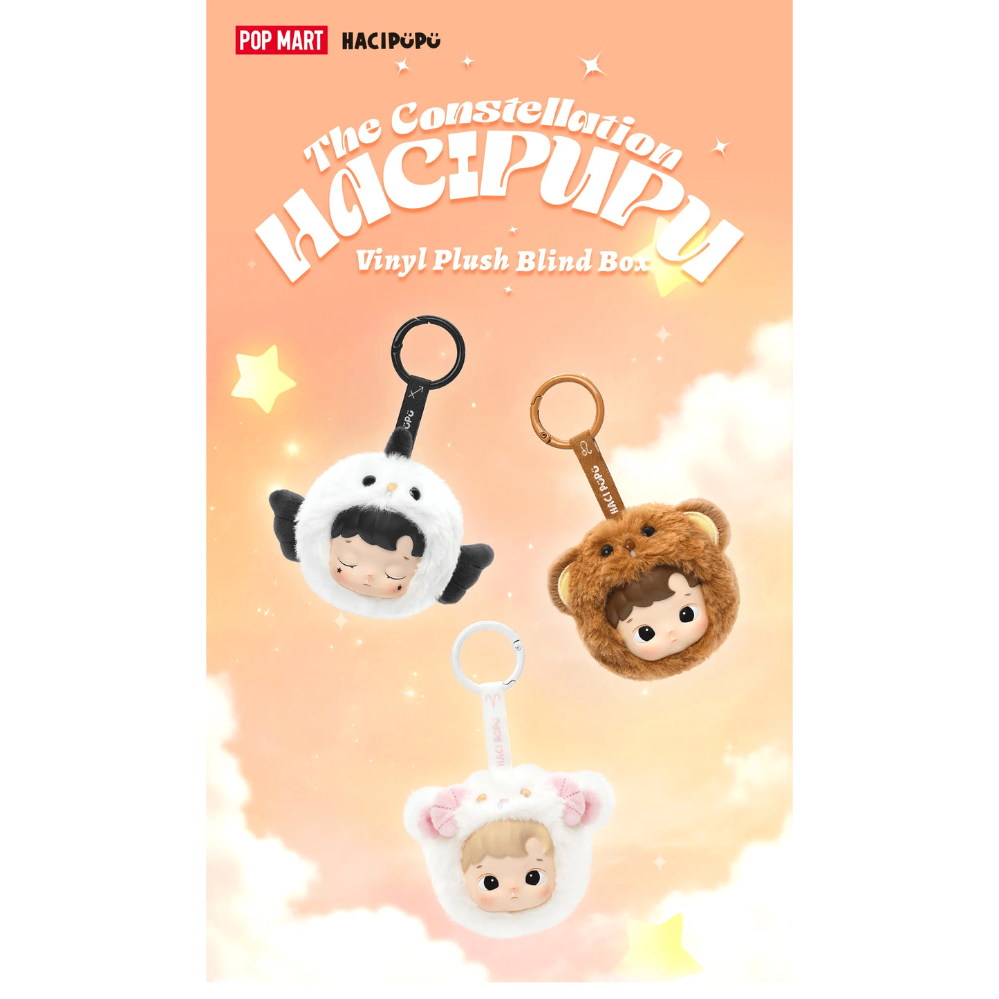 HACIPUPU The Constellations Series Vinyl Plush