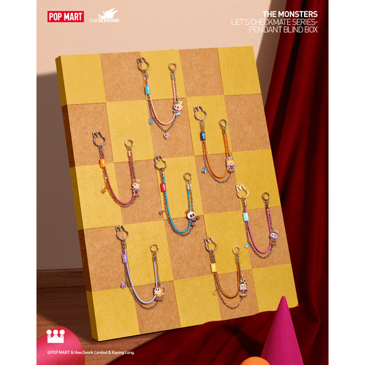 THE MONSTERS Let's Checkmate Series Pendant