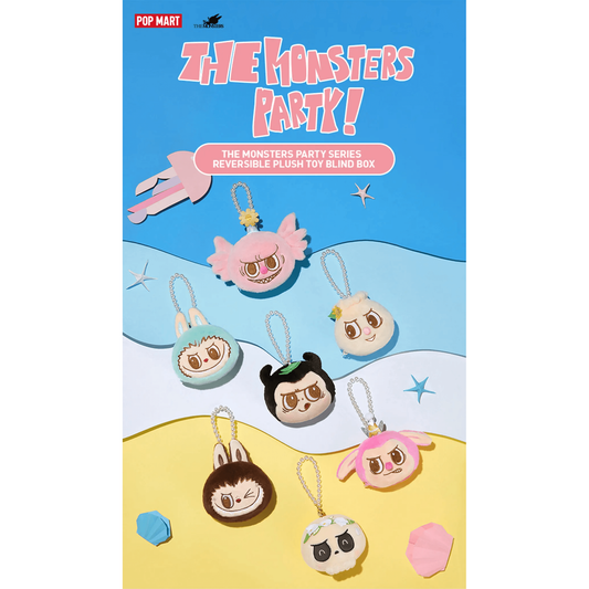 THE MONSTERS Party Series Reversible Plush Toy