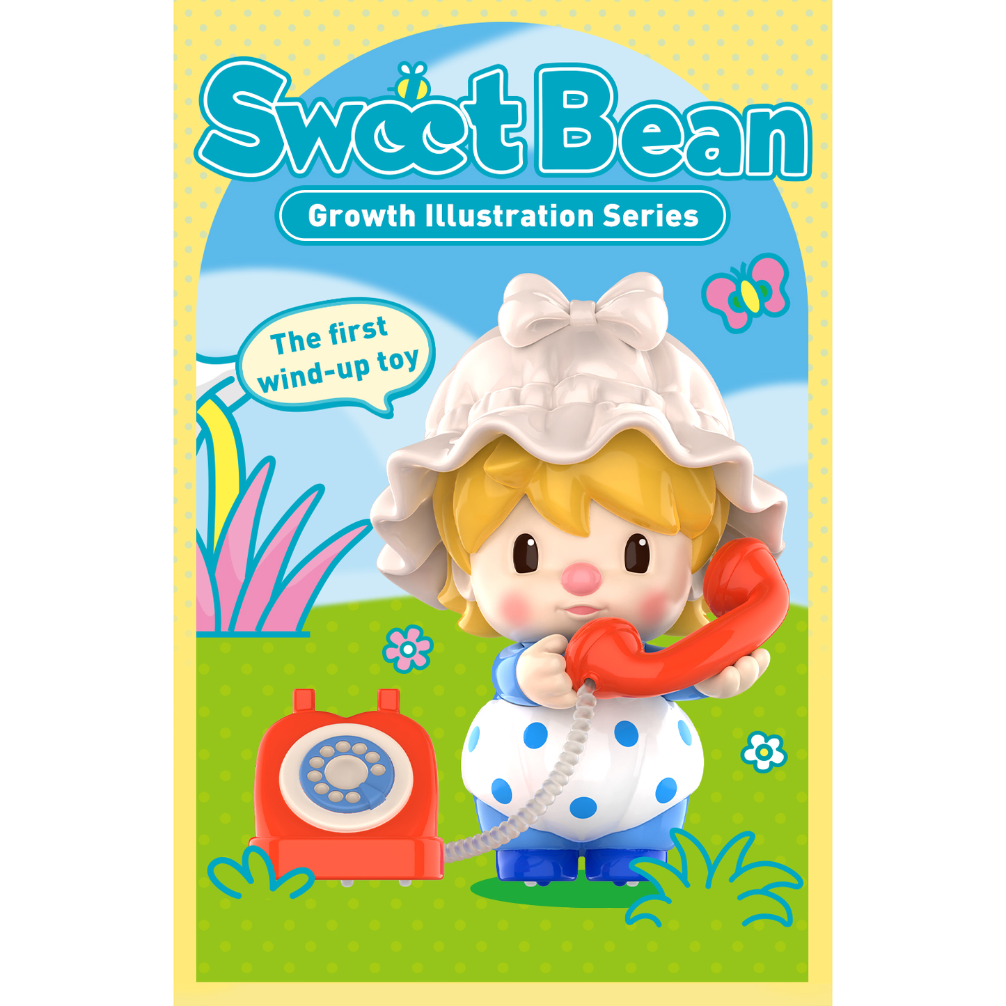 Sweet Bean Growth Illustration Series