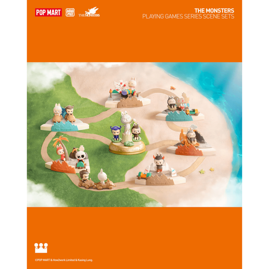 THE MONSTERS Playing Games Series Scene Set