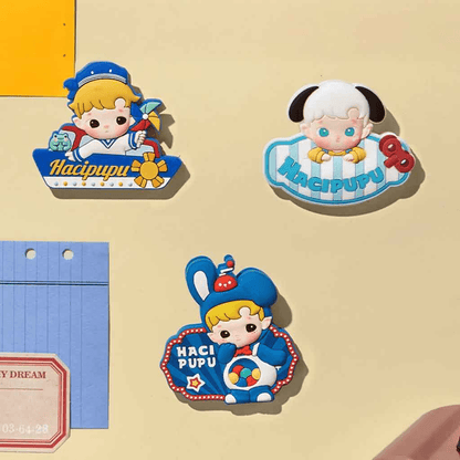 HACIPUPU Rolling Time Machine Series Fridge Magnet Silicon Clip