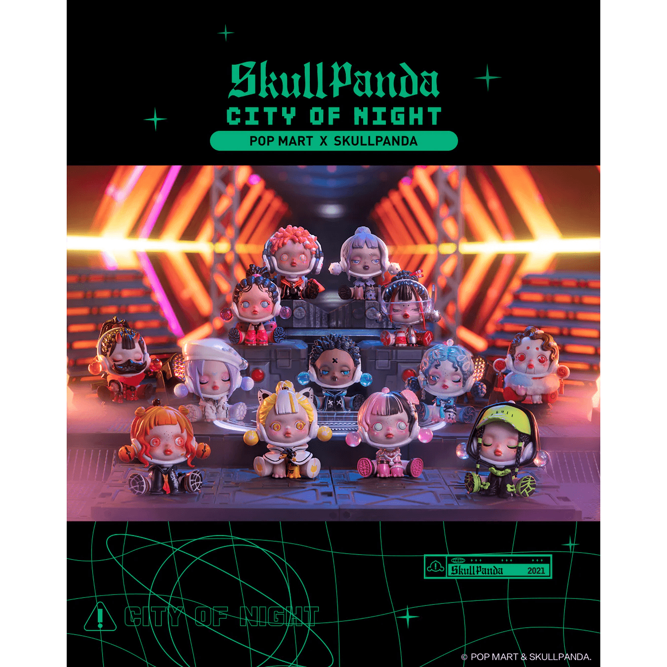 SKULLPANDA City of Night Series
