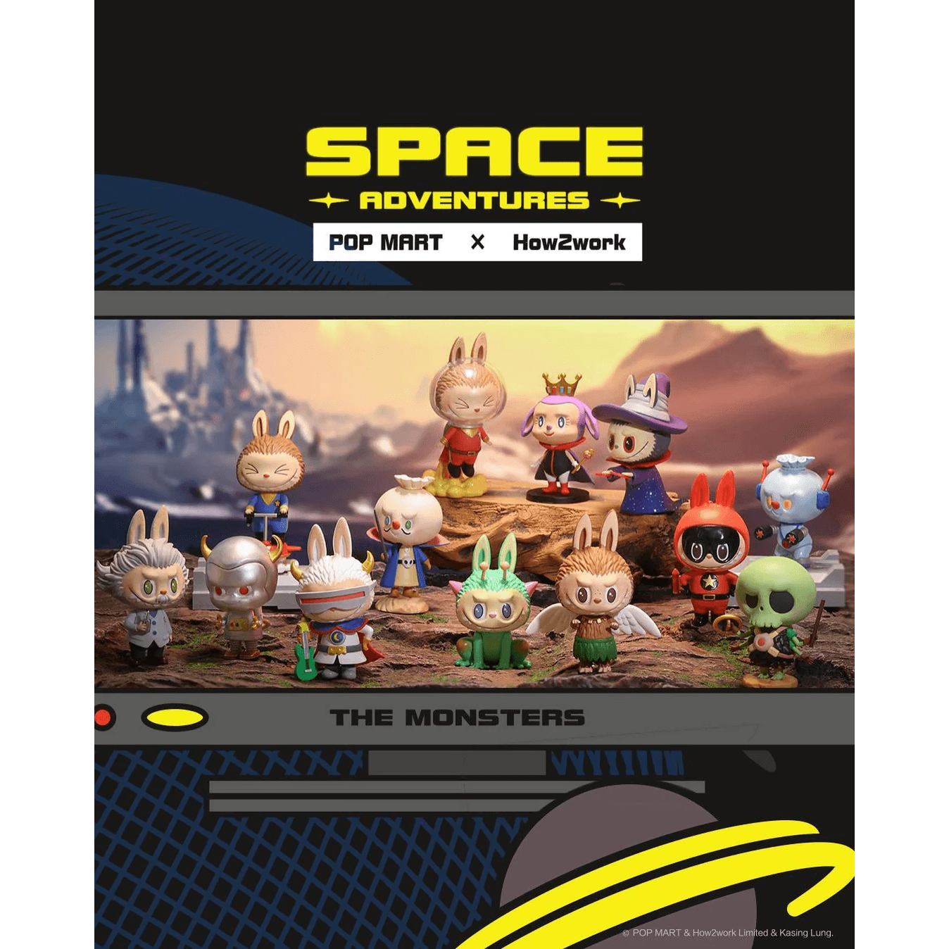 THE MONSTERS Space Adventure Series