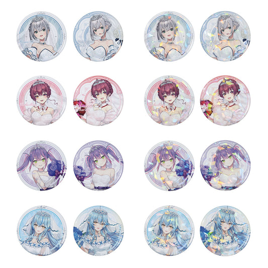Hololive -Wedding Dress Style- Can Badge Pin