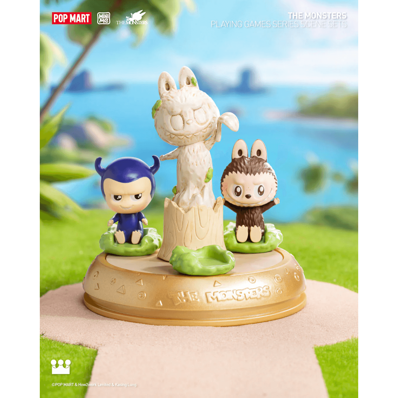 THE MONSTERS Playing Games Series Scene Set