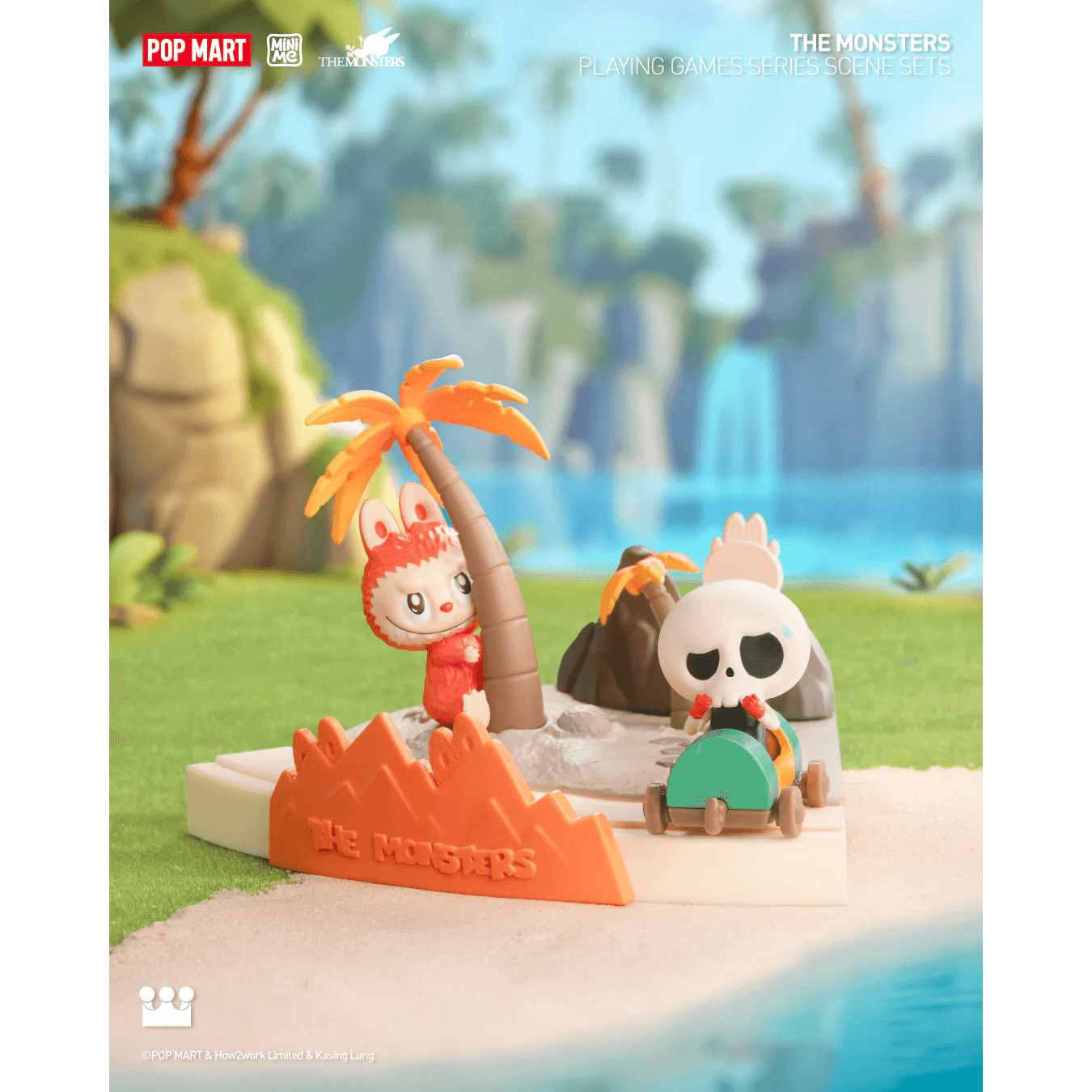 THE MONSTERS Playing Games Series Scene Set