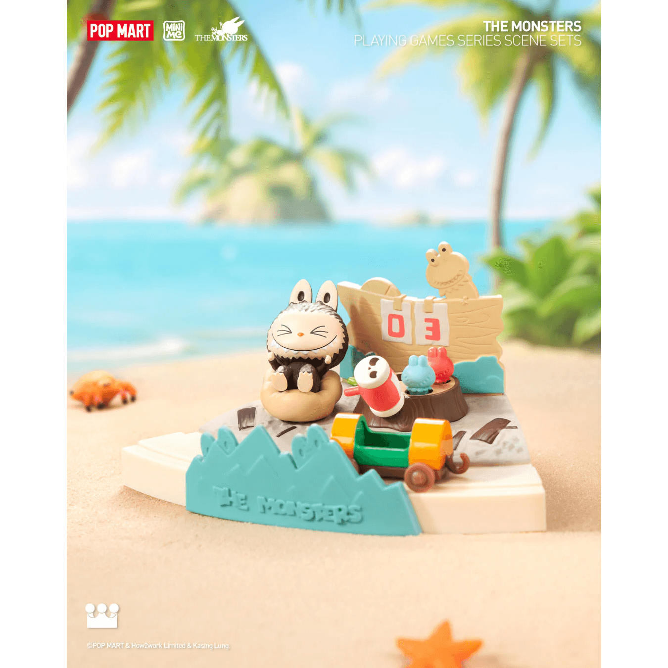 THE MONSTERS Playing Games Series Scene Set